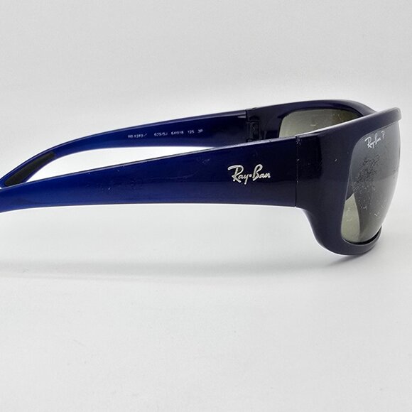 Ray-Ban RB4283-CH 629/5J Blue Frame Polarized Grey Chromance Lens Sunglasses - Picture 5 of 16